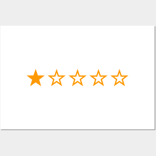 One Star Reviewed on the Internet Posters and Art